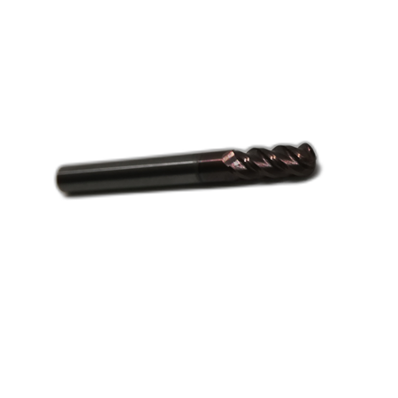 Z4 5*25*75*5 MM. HRC58 UZUN KÜRE UÇLU KARBÜR FREZE