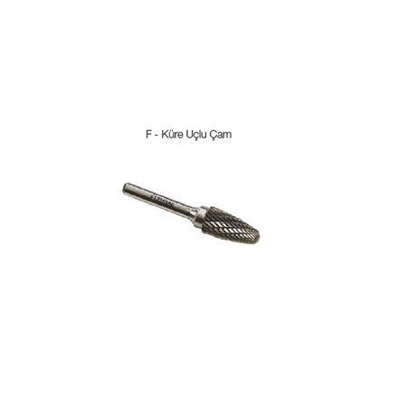 KALIPÇI FREZE KARBÜR 12MM. F FORMU