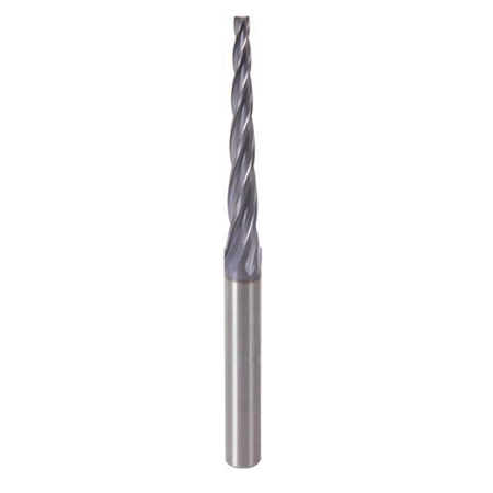 Z4 6*48*100*12 MM. 3.0° KONİK DÜZ UÇLU KARBÜR FREZE