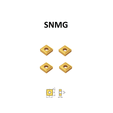 SNMG 1204 TORNA ELMAS UÇLARI