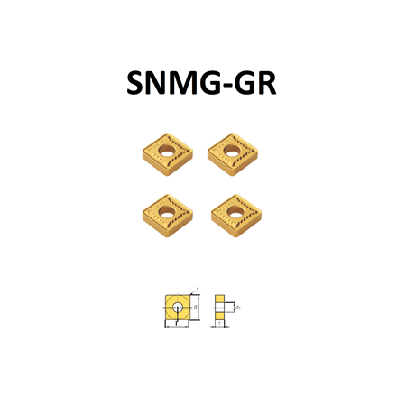 SNMG-GR 1204 TORNA ELMAS UÇLARI