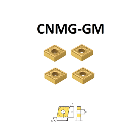 CNMG-GM 120408 TORNA ELMAS UÇLARI