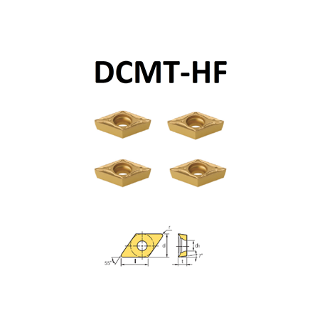 DCMT-HF 070204 TORNA ELMAS UÇLARI