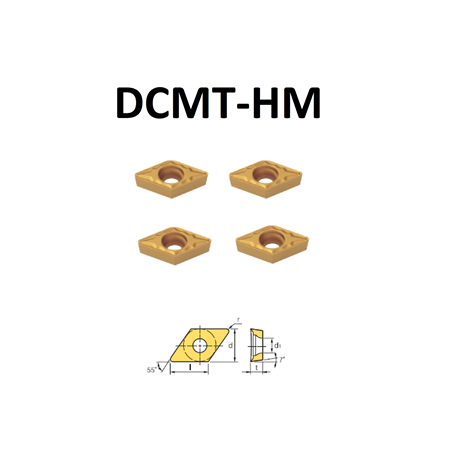 DCMT-HM 070204 TORNA ELMAS UÇLARI