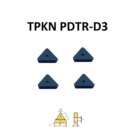TPKN PDTR-D3 2204 TORNA ELMAS UÇLARI