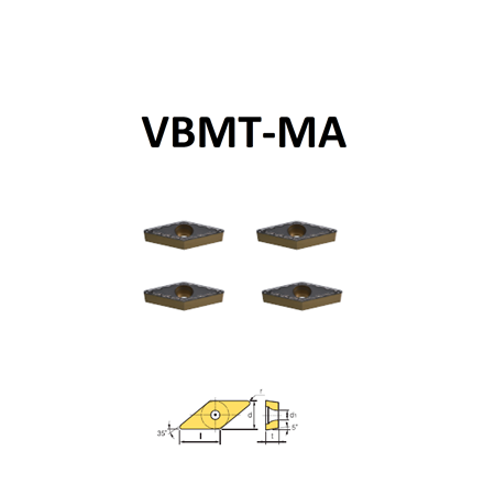 VBMT-MA 160404 TORNA ELMAS UÇLARI
