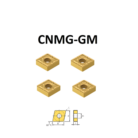 CNMG-GM 120404 TORNA ELMAS UÇLARI