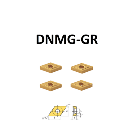 DNMG-GR 150608 TORNA ELMAS UÇLARI