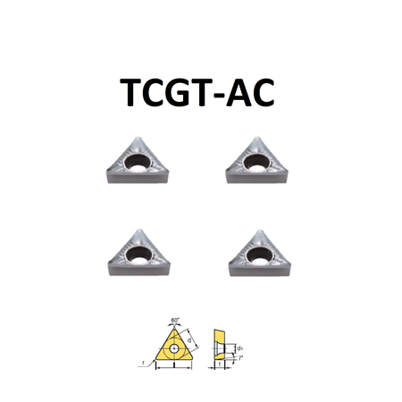 TCGT-AC 16T308 TORNA ELMAS UÇLARI