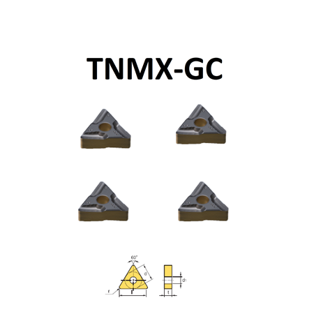TNMX-GC 160408R TORNA ELMAS UÇLARI