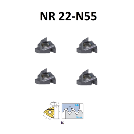 22NR-N55 TORNA ELMAS UÇLARI