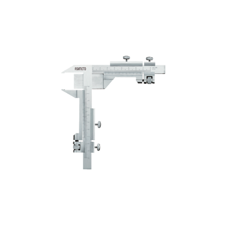 M5-50 0.03 DİŞLİ MODÜL MEKANİK MODEL KUMPASI ASİMETO