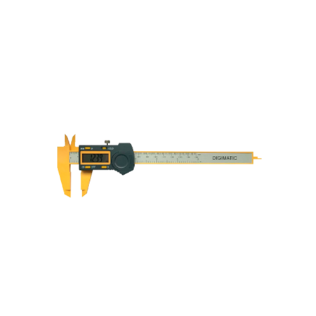0-150 MM. 0.02 KARBON FİBER DİJİTAL KUMPAS ASİMETO