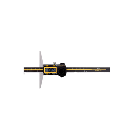 0-300 MM. 0.04 ABS TİP TEK KANCA DİJİTAL DERİNLİK KUMPASI ASİMETO