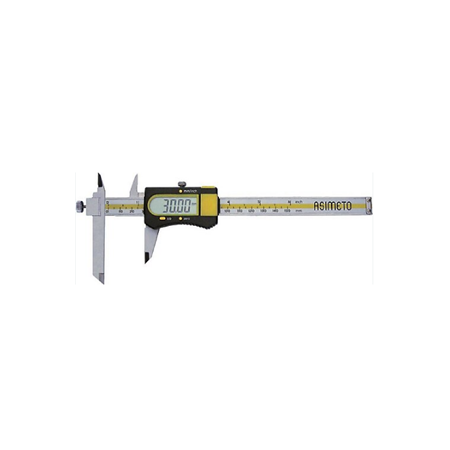 0-200 MM. 0.04 AYARLANABİLİR ÇENELİ DİJİTAL KUMPAS ASİMETO