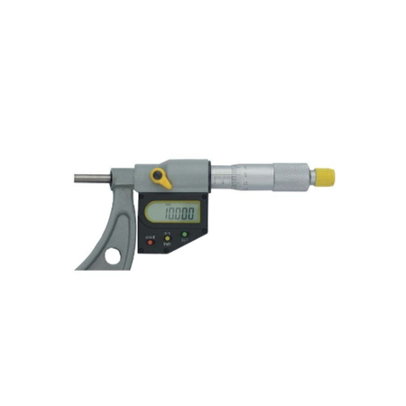 0-150 MM. 0.003 DEĞİŞTİRİLEBİLİR ÇUBUKLU DIŞÇAP MİKROMETRELERİ DİJİTAL MODEL ASİMETO