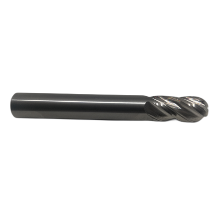 Z4 8*30*75*8 MM. UZUN KÜRE UÇLU KARBÜR FREZE